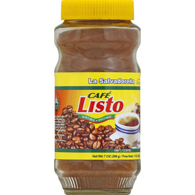 LA SALVADORENA CAFE LISTO BOTE 12/7 OZ
