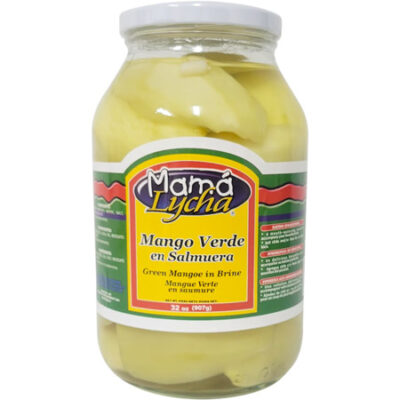 MAMA LYCHA MANGO VERDE EN SALMUERA 12/32 OZ