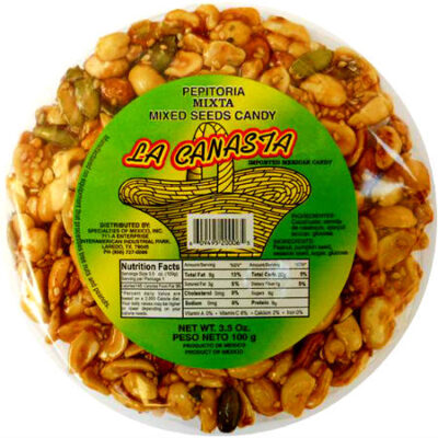 LA CANASTA PALANQUETA MIXTA 3.5 OZ 2/12