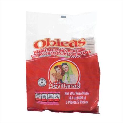 SEVILLANAS OBLEA GRANDE CON CAJETA PEG BAG 20/5
