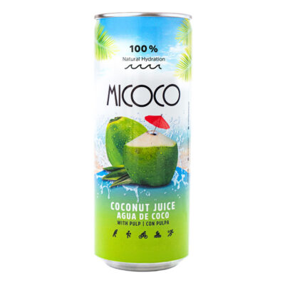 MICOCO COCONUT JUGO CON PULA 24/500 ML
