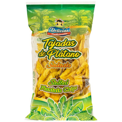DELICIAS TRADICIONALES TAJADAS PLATANO SALADO 17/18 Oz