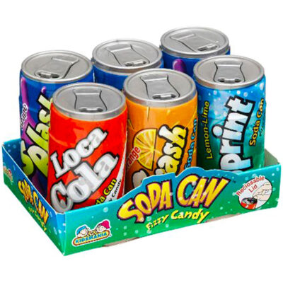 KIDS MANIA SODA CAN12/12