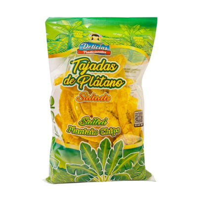 DELICIAS TRADICIONALES TAJADAS PLATANO SALADO 24/5.5 Oz