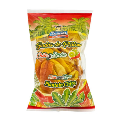 DELICIAS TRADICIONALES TAJADAS PLATANO CHILE Y LIMON 24/5.5 Oz